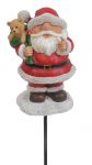 Santa Father Christmas Playful - Plant Pal -Garden Ornament Gift - Indoor or Outdoor