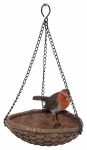 Robin Heart Bird Feeder - Hanging - Garden Friends Vivid Arts