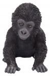 Gorilla Baby - Lifelike Ornament Gift - Indoor or Outdoor - Zoo Pet Pals